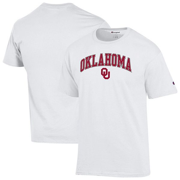 

Мужская белая футболка Oklahoma Sooners с логотипом Champion
