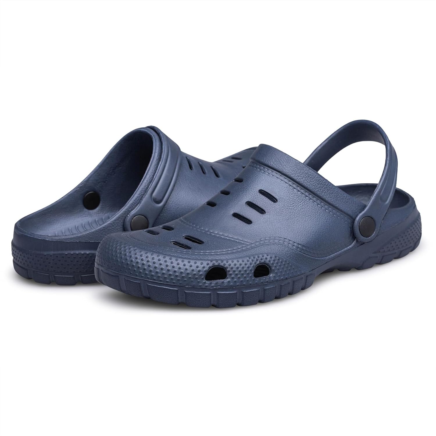 

Женские и мужские садовые сабо SILLENORTH, пляжные сандалии, слипоны, классические тапочки, темно-синий