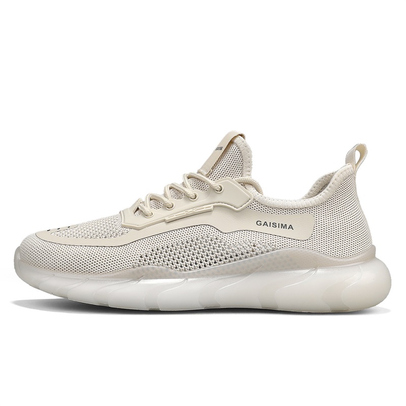 

GAISIMA Дышащие низкие повседневные туфли мужские бежевые, цвет Beige
