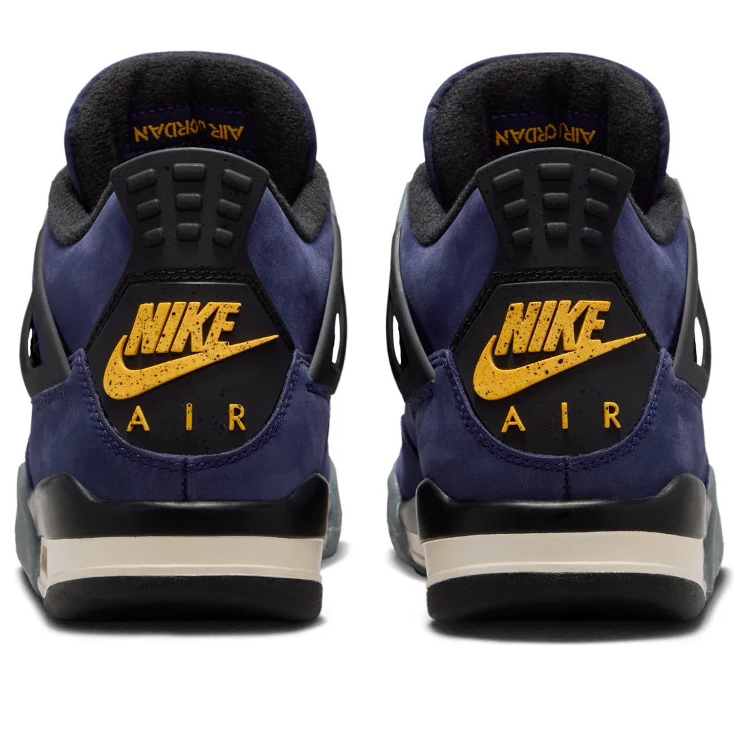 Кроссовки (GS) Air Jordan 4 Retro 'Lakers', фиолетовый — фото 3