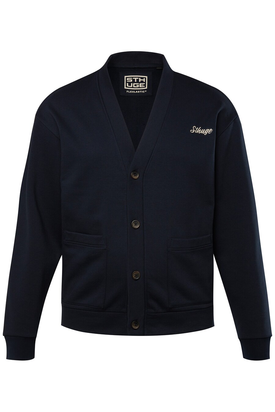

Вязаный кардиган STHUGE, marine blue