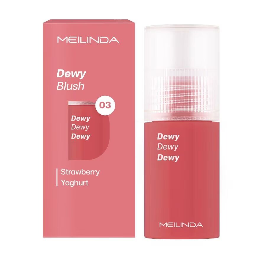 

Meilinda Румяна Dewy 5,5 мл. 03 Клубничный йогурт, Strawberry Yoghurt