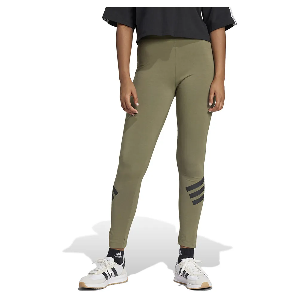

Леггинсы adidas Future Icons 3 Stripes, зеленый