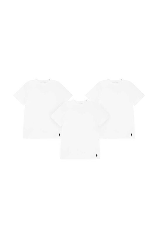 

Детские хлопковые футболки, 3 шт. Polo Ralph Lauren, белый