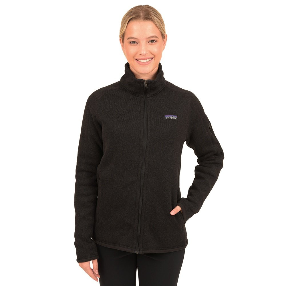 Женская флисовая куртка Patagonia Better Sweater, Black — фото 2