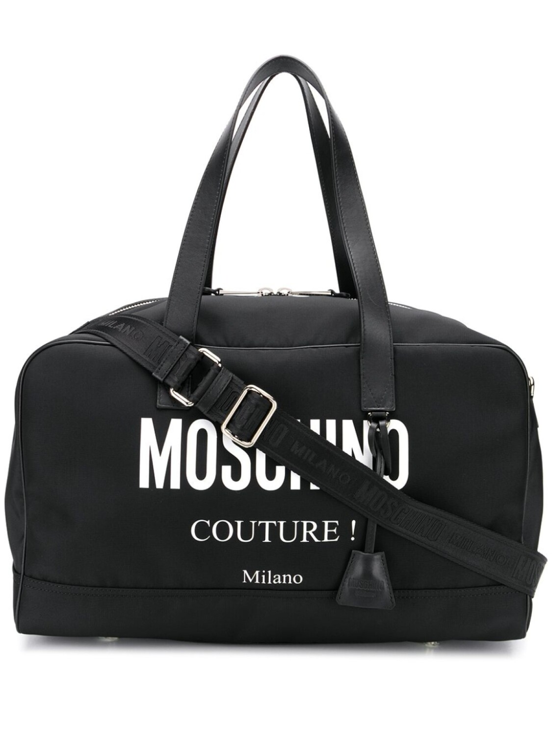 

Moschino сумка с логотипом, черный