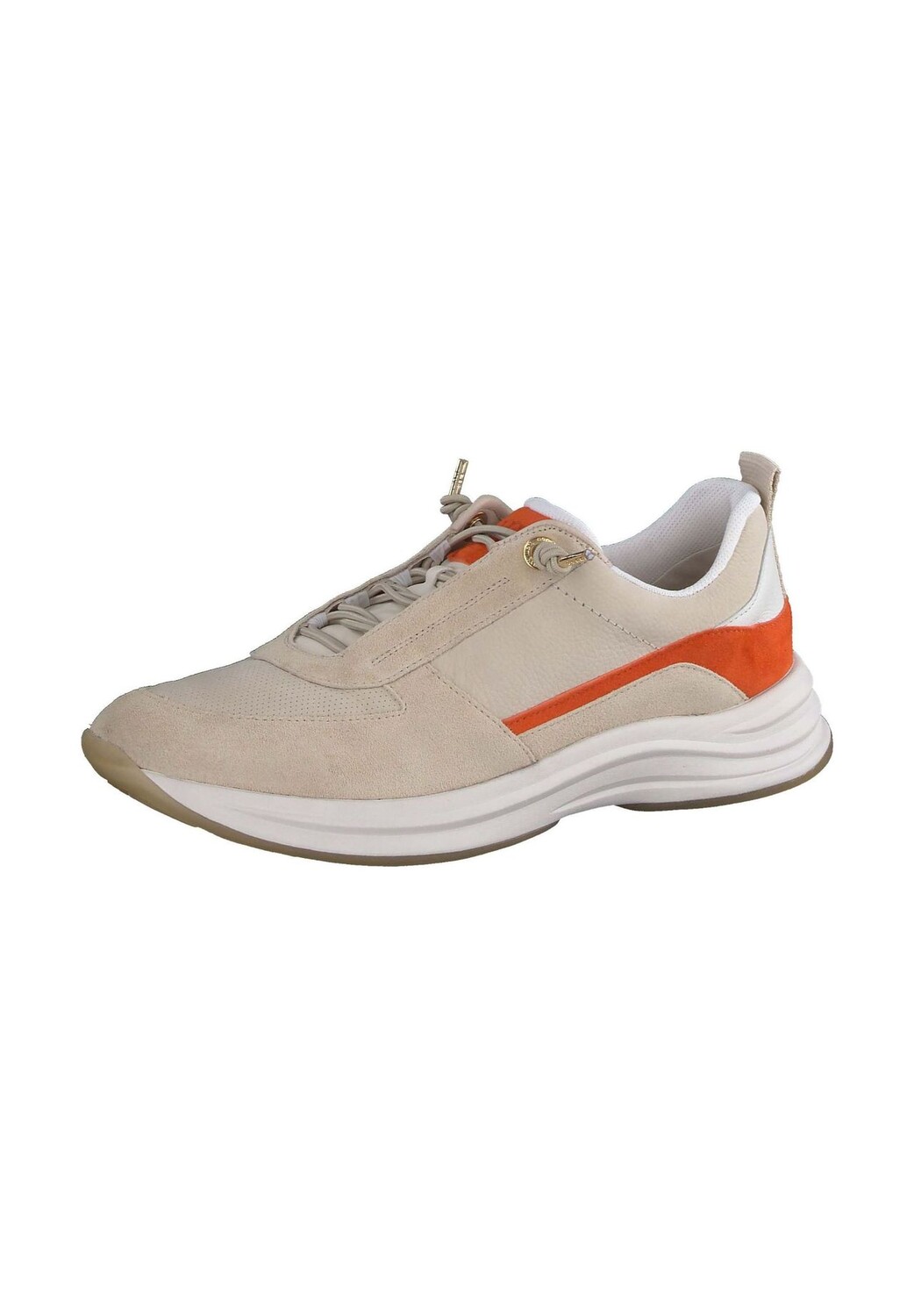 

Кожаные кроссовки paul green, цвет Beige/ Orange
