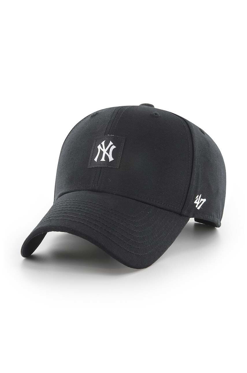 

Хлопковая бейсболка 47 бренда MLB New York Yankees 47 Brand, черный