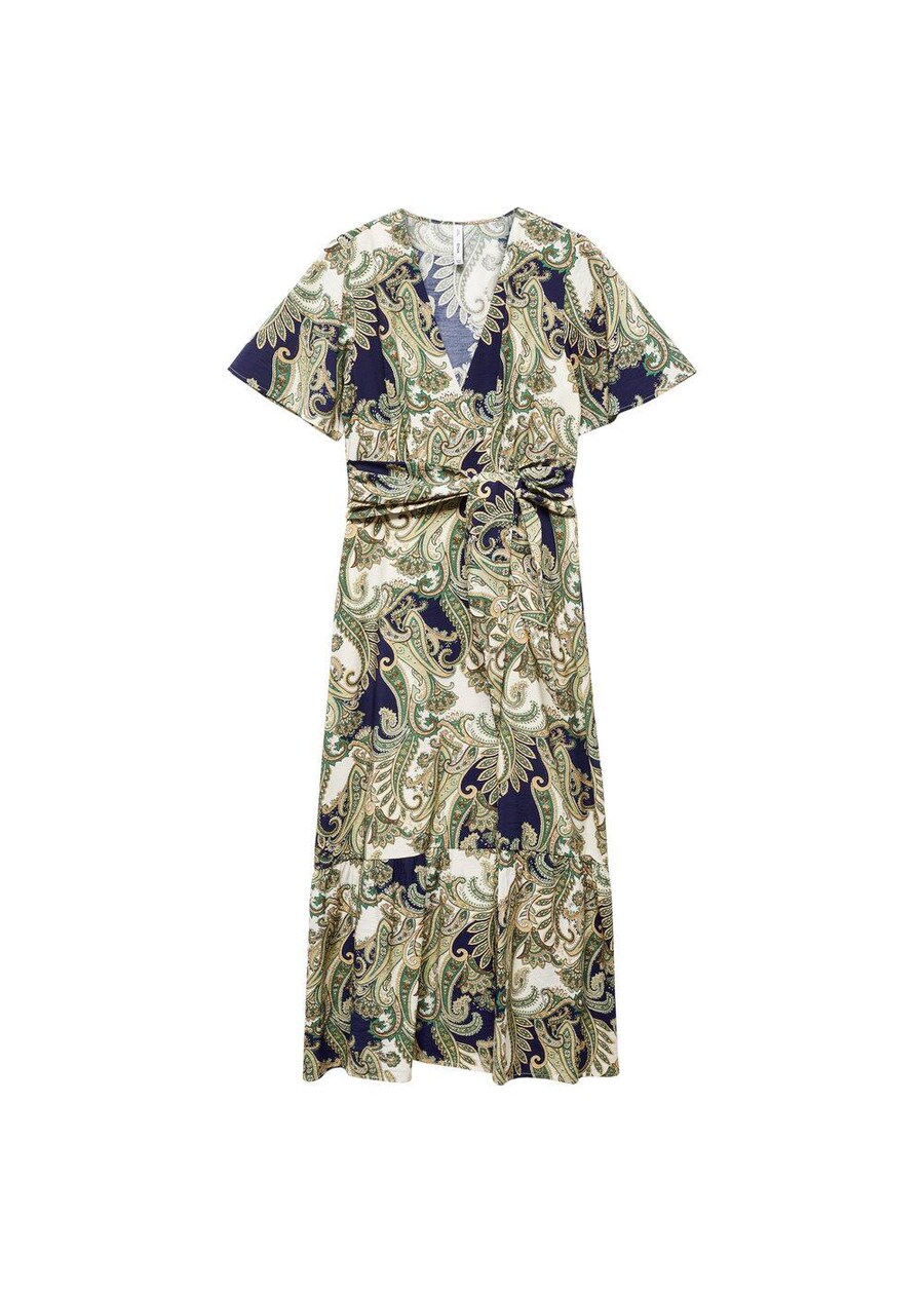 

Летнее платье MANGO Summer Dress, темно-синий