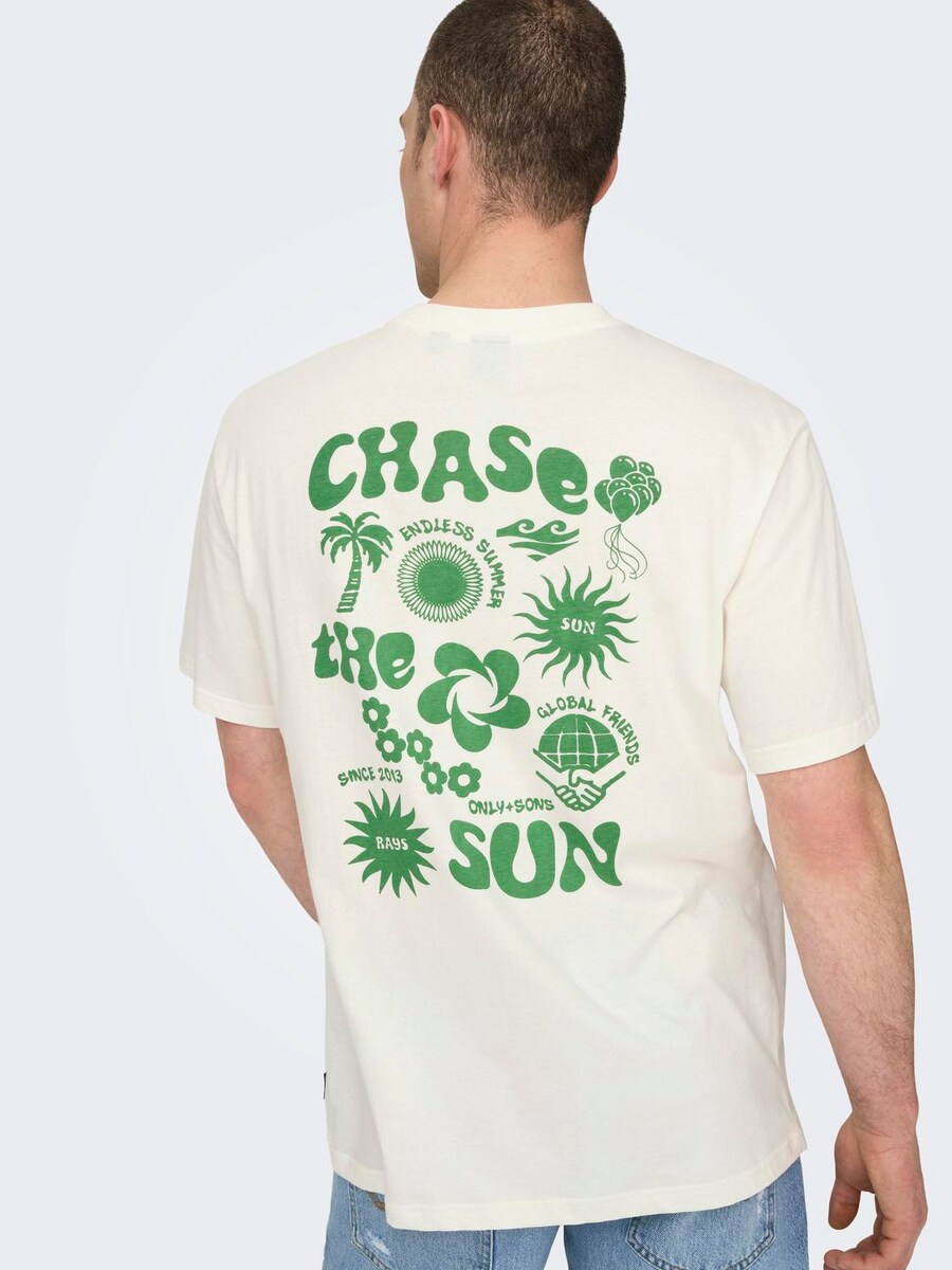 

Рубашка Only & Sons ONSMace, натуральный белый
