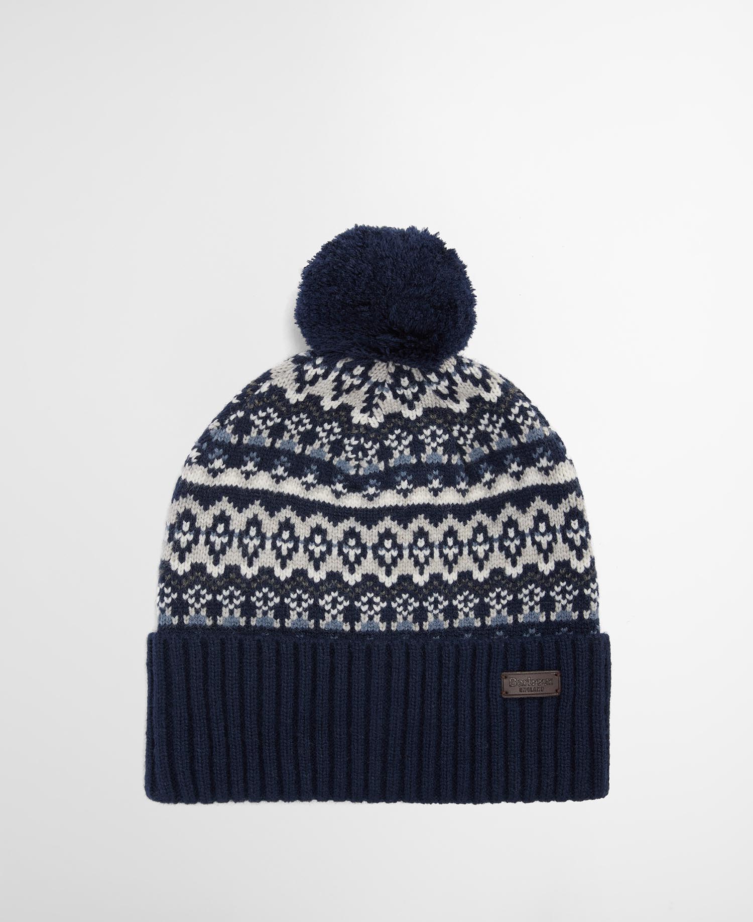 

Шапка Barbour Marlow Fair Isle, темно-синий