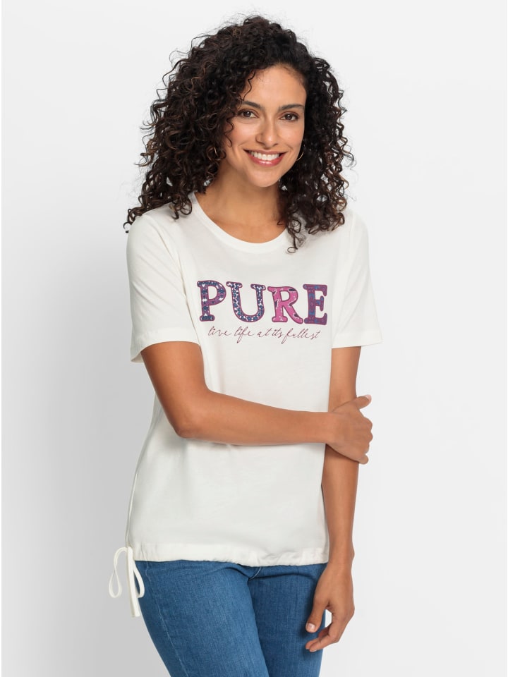 

Рубашка с короткими рукавами в цвете экрю WITT WEIDEN