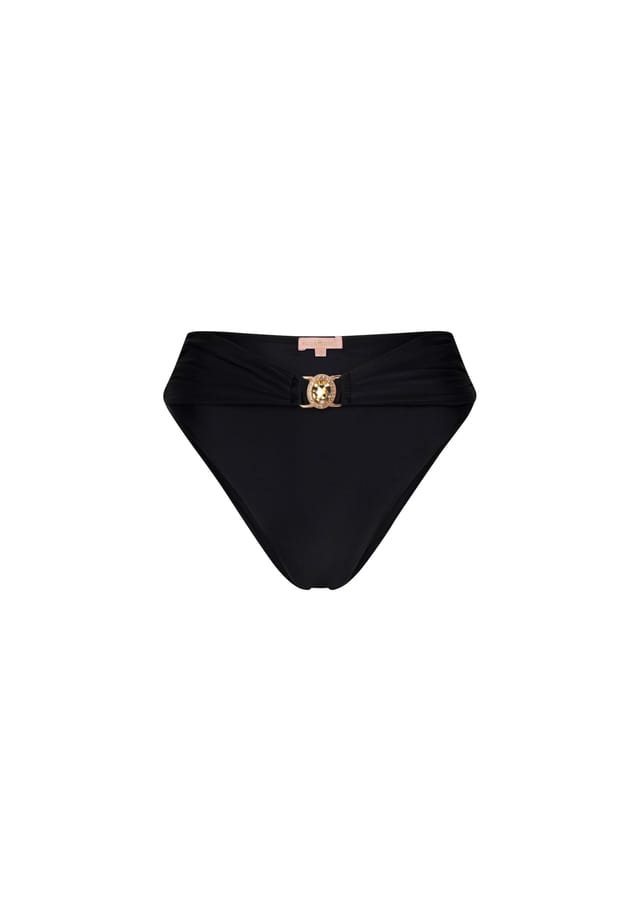 

Плавки бикини Amour с высоким поясом Moda Minx, черный