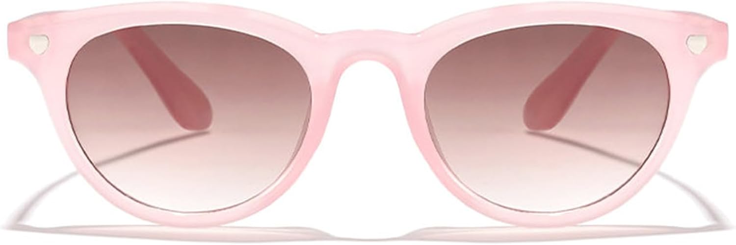 

Солнцезащитные очки Willochra «Кошачий глаз» для женщин, классические круглые солнцезащитные очки в стиле 90-х, ретро-очки, модные солнцезащитные очки с градиентным заклепочным креплением для активного отдыха, C7