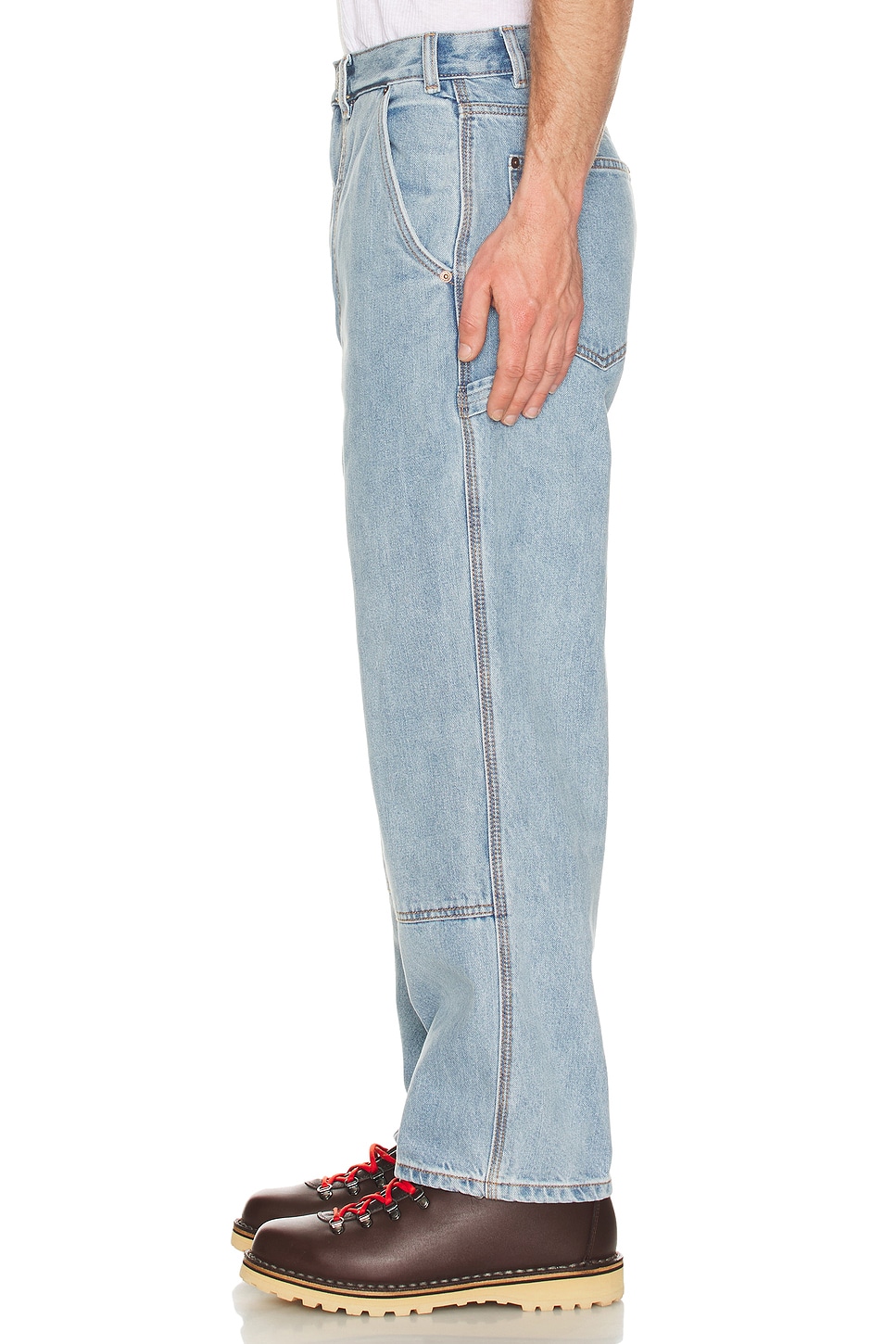

Джинсы плотника Denim Thisisneverthat, Washed Blue