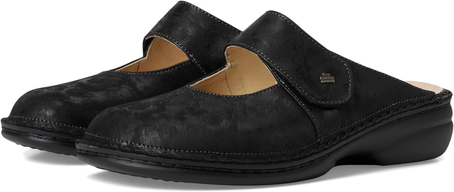 Сандалии Finn Comfort Women's Stanford Nero Vegas, Black