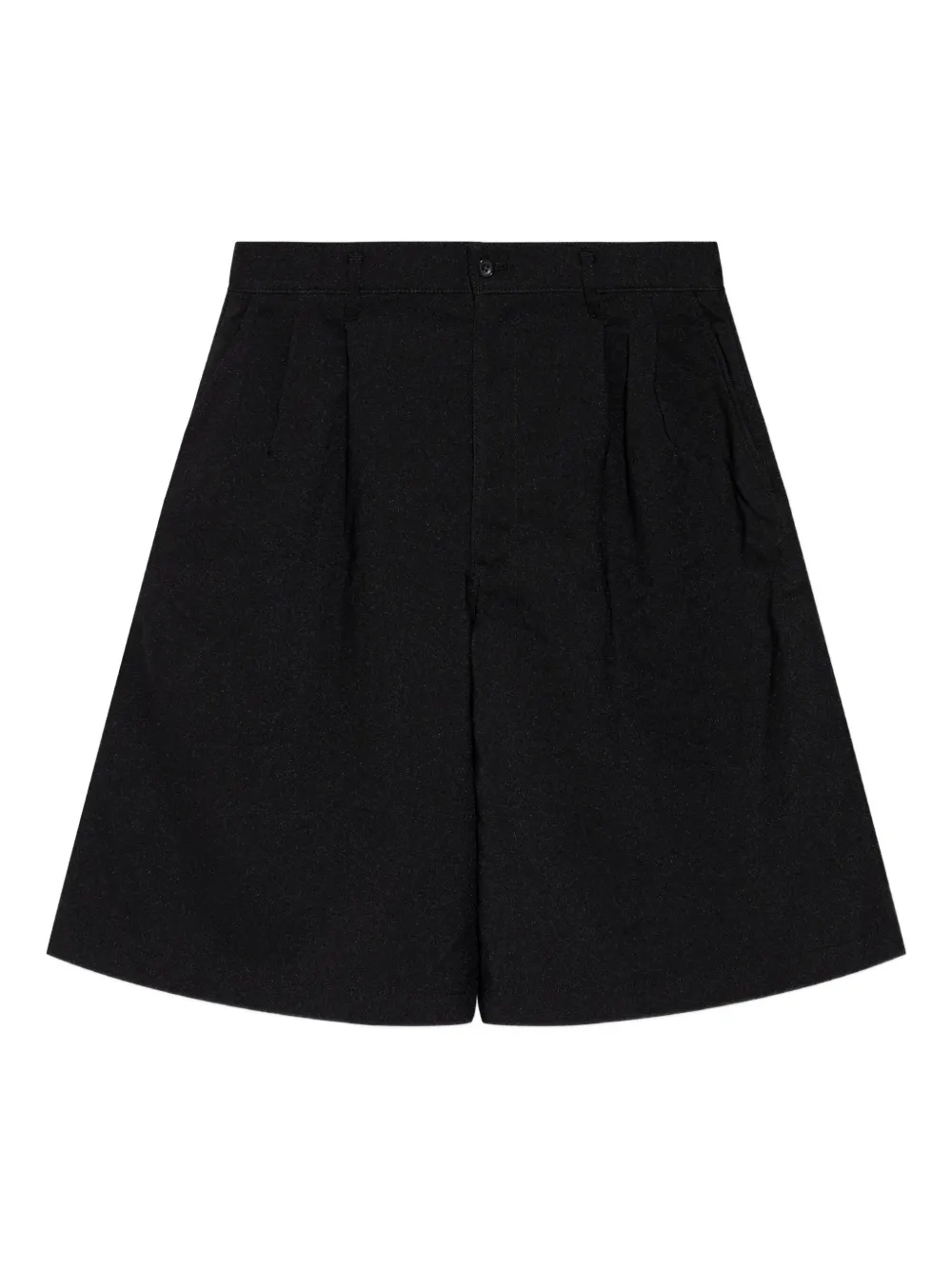 

Плиссированные шорты с накладными карманами Comme Des Garçons Shirt, черный