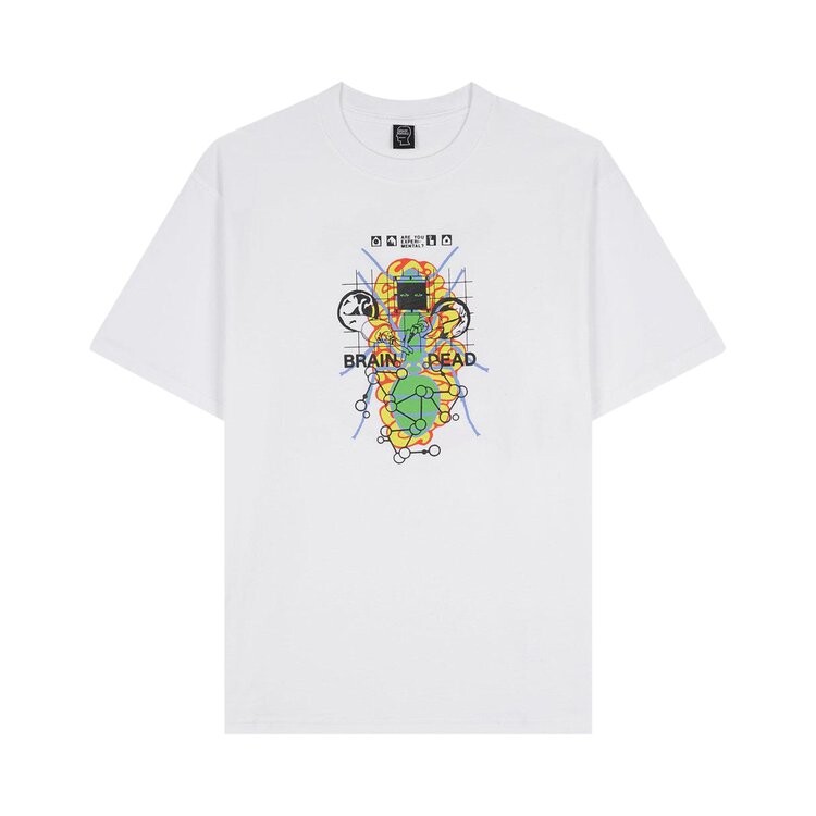 

Футболка Brain Dead Future Sounds Tee, белый