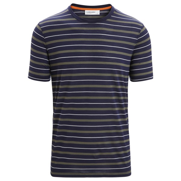 

Футболка Wave s/s в полоску - рубашка из мериносовой шерсти Icebreaker, мультиколор
