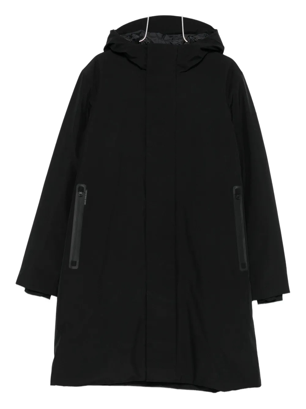 

Пальто на молнии с капюшоном Save The Duck, черный