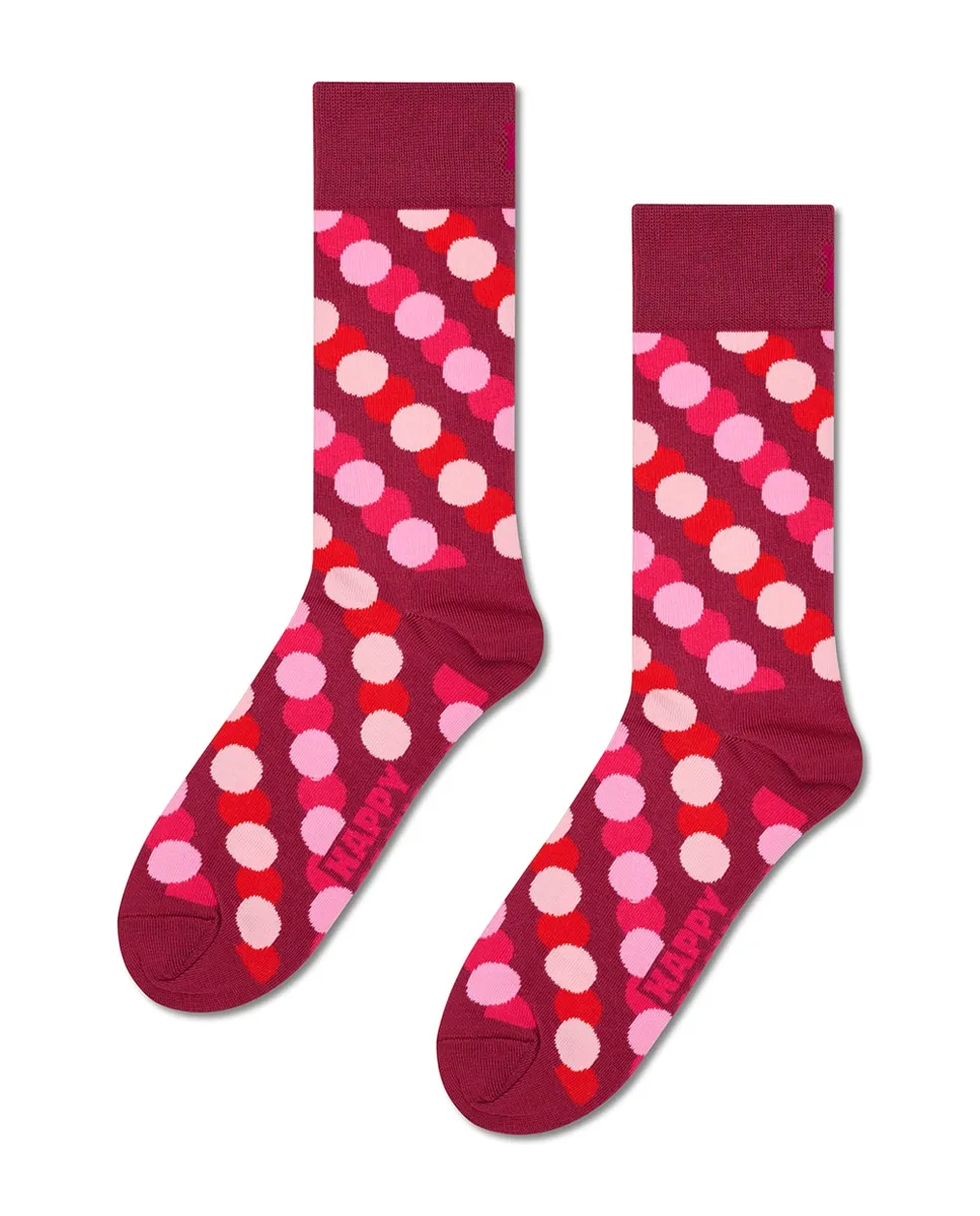 

Красные носки в горошек Happy Socks