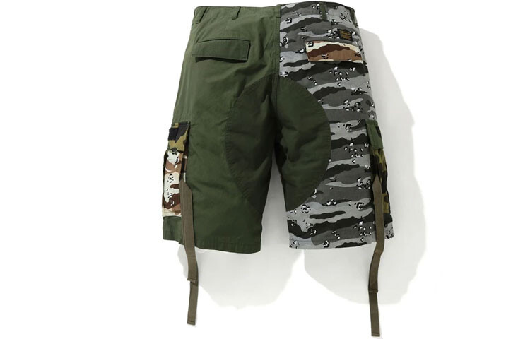 

Шорты-карго мужские разноцветные A Bathing Ape, цвет Multicolor