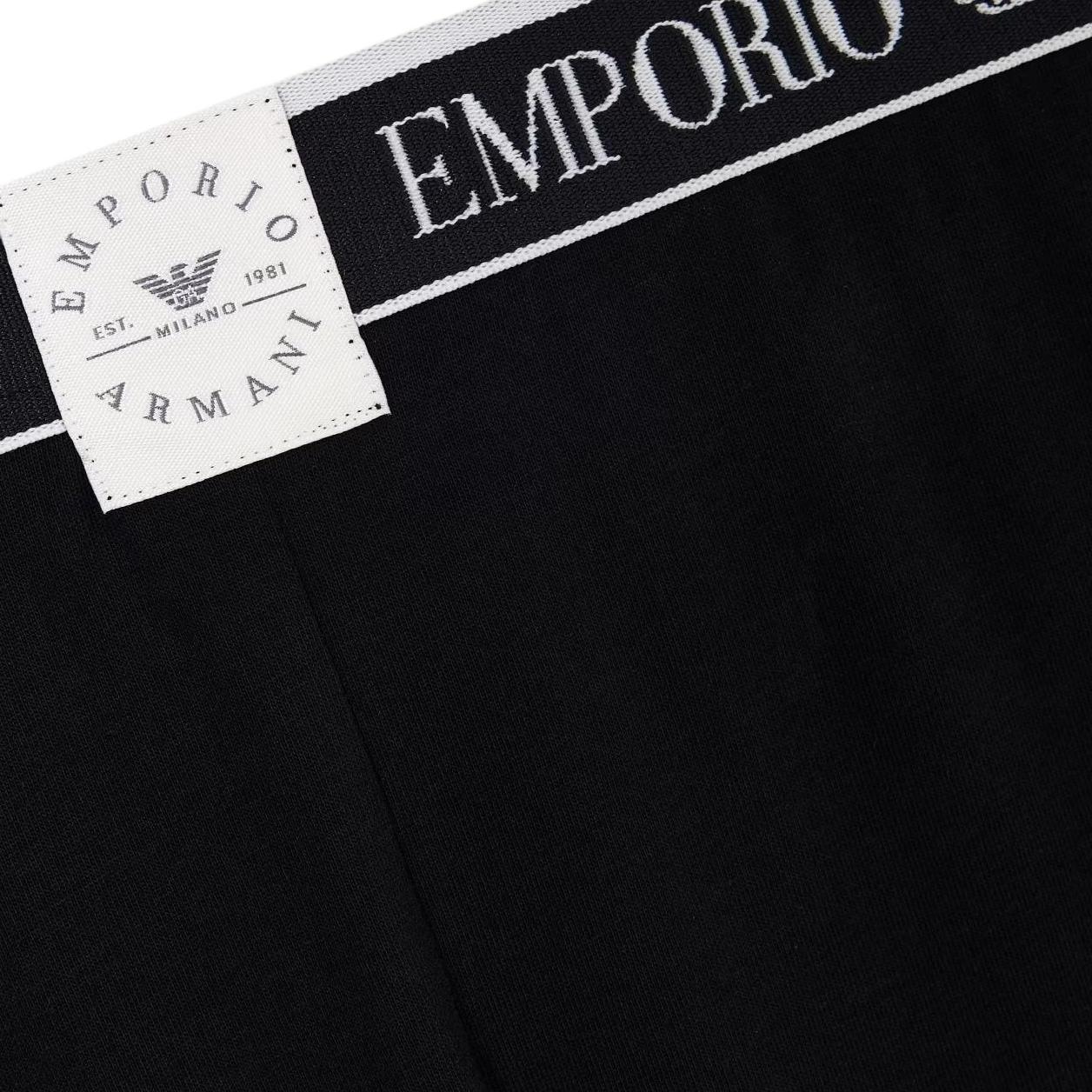 Женские леггинсы EMPORIO ARMANI, черный — фото 4