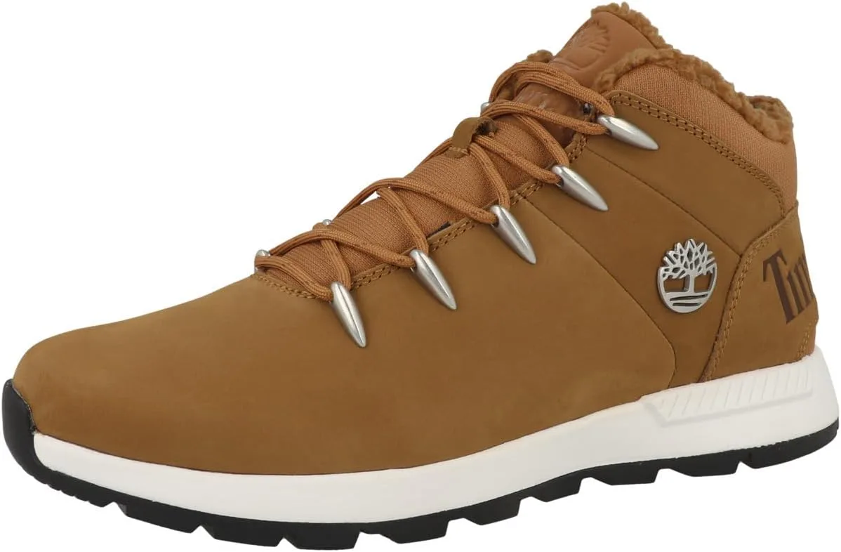 Мужские кроссовки Timberland Mid Sprint Trekker Mid на шнуровке, коричневый — фото 4