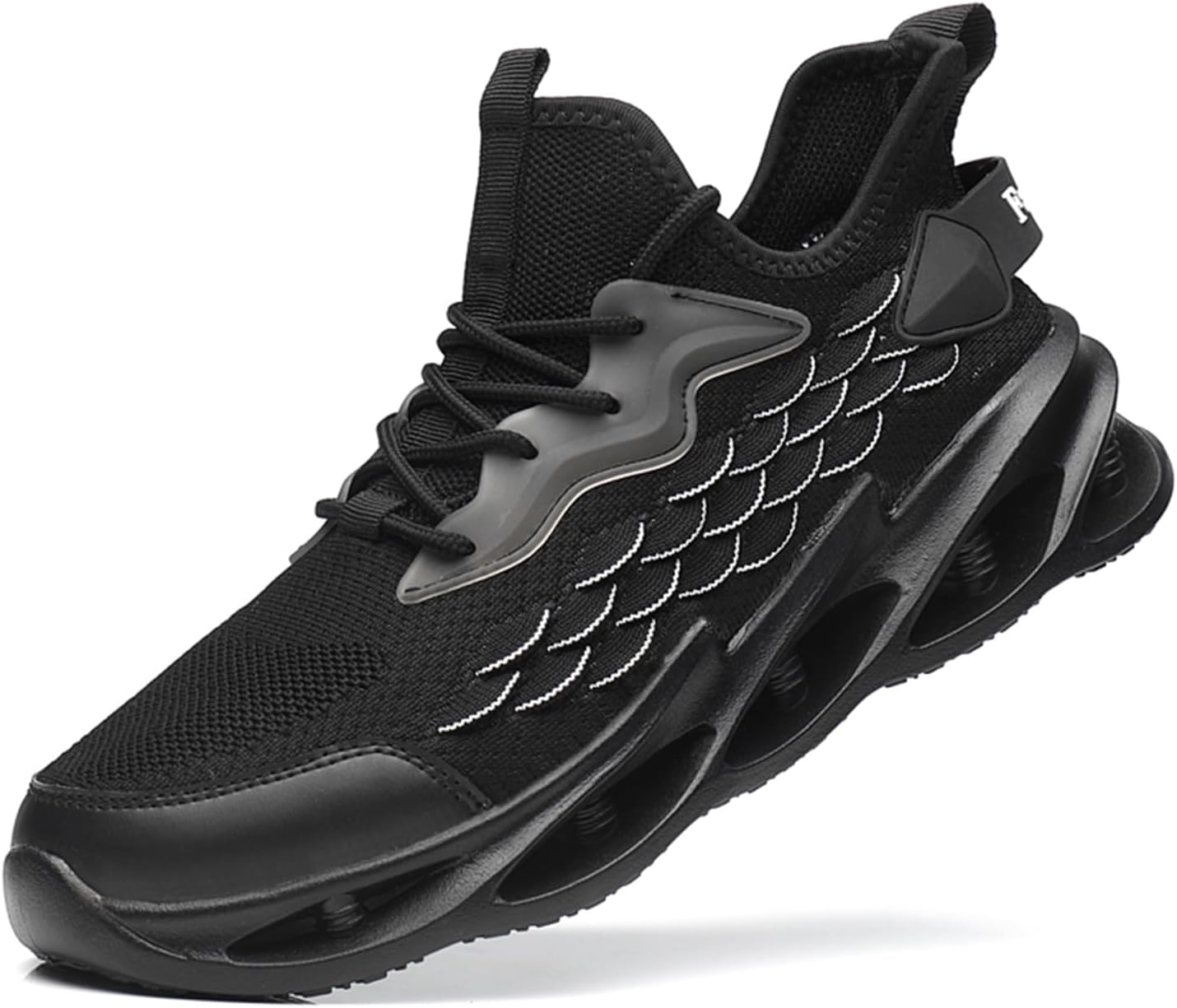 

Мужские кроссовки для ходьбы, бега и тенниса, легкие сетчатые спортивные кроссовки для тренировок в зале и кросс-тренинга Spwagym, черный