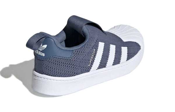 Кроссовки оригиналы superstar 360 c Adidas, синий — фото 4