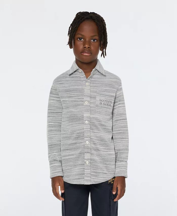 

Рубашка на пуговицах Big Boys Space Dyed SCOTCH & SODA