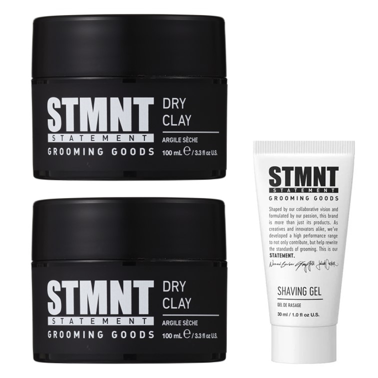 

Крем для волос grooming goods dry clay 2er set + gratisprobe Stmnt, количество 1 шт.