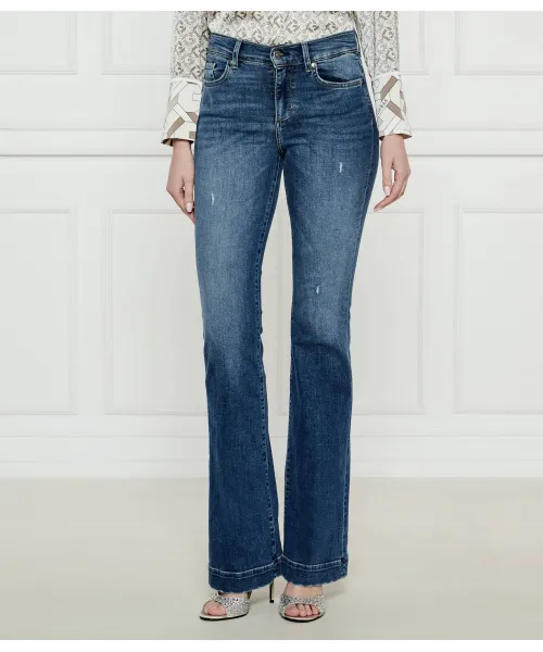 

Настоящие джинсы б Flare fit Liu Jo, синий