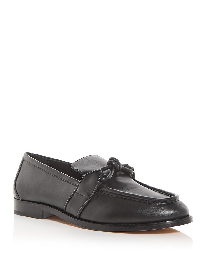 

Женские лоферы Astaire с узлом Bottega Veneta, черный