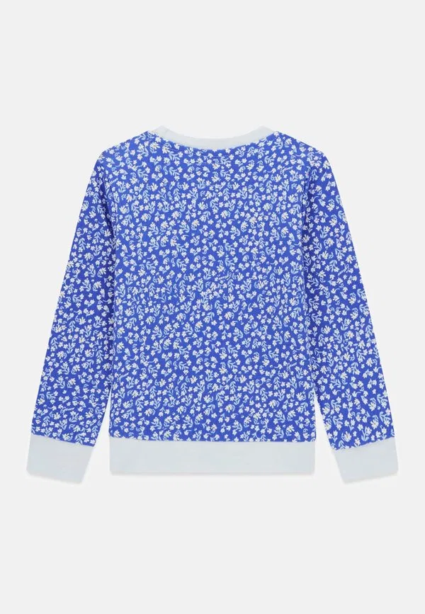 Детская спортивная толстовка Guess, Blumenmuster Blau — фото 2