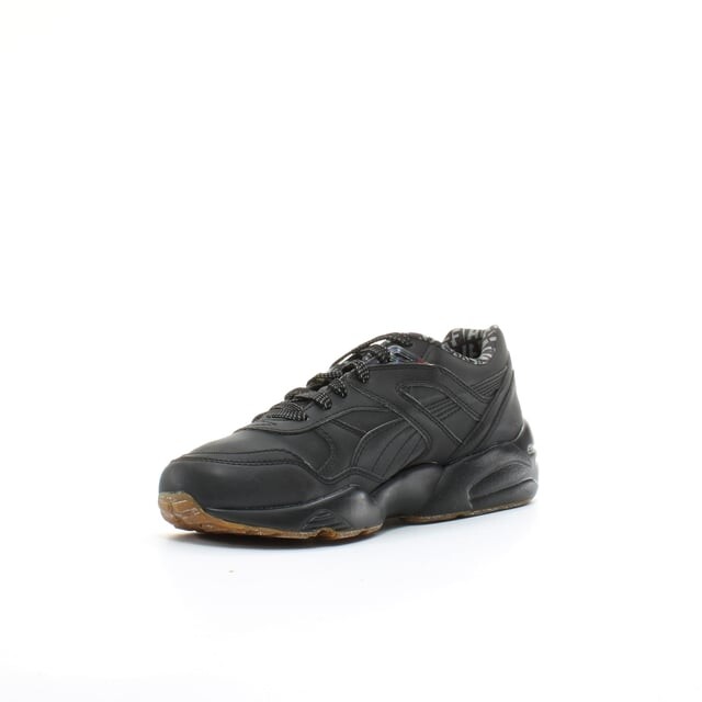 Черные синтетические мужские кроссовки на шнуровке Trinomic r698 alife 359801 01 Puma, черный — фото 4