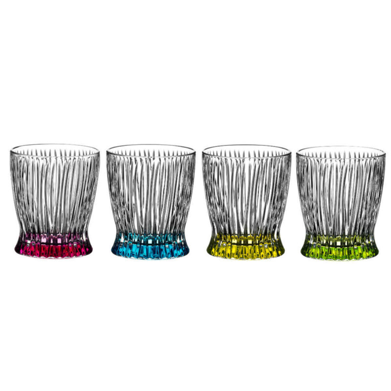 

Набор стаканов для виски Fire & Ice Tumbler Collection, 4 предмета 0,29 л Riedel, красочный/прозрачный