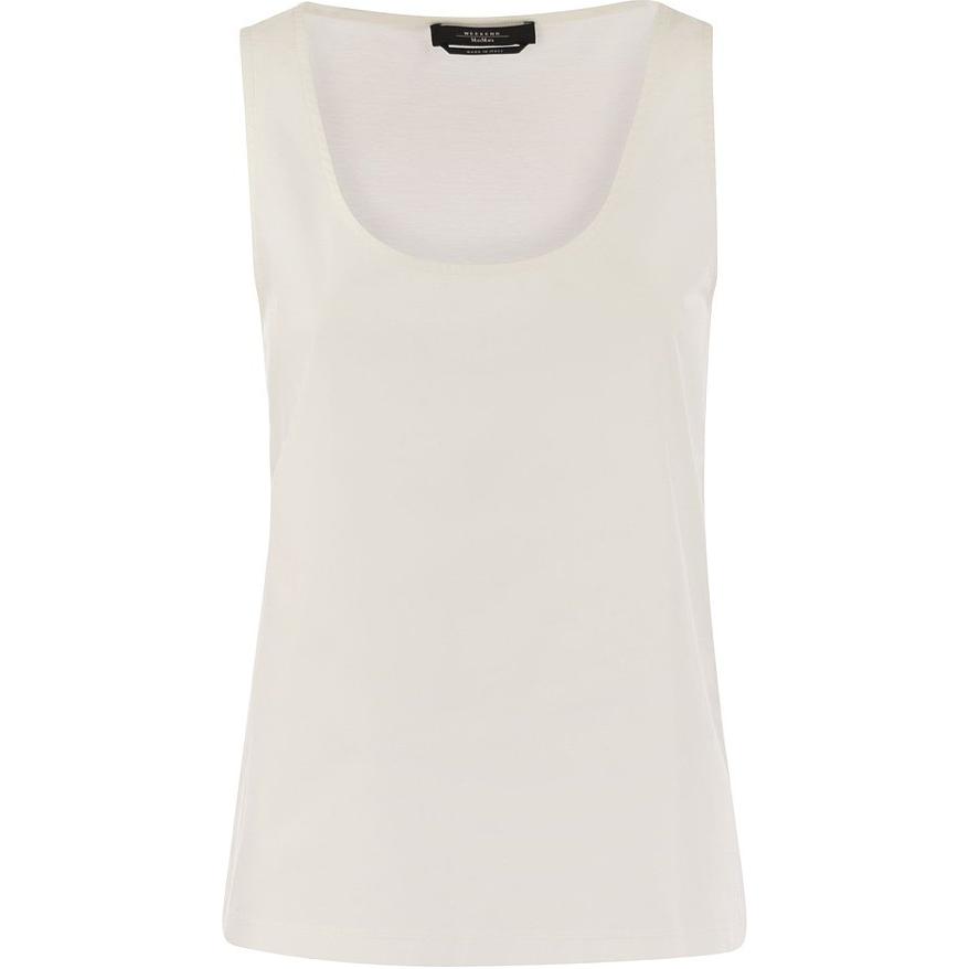 

WEEKEND MaxMara Майка женская белая