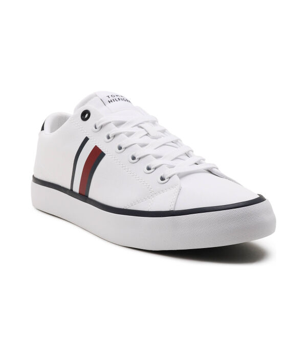 

Кроссовки Tommy Hilfiger с логотипом, белый / синий