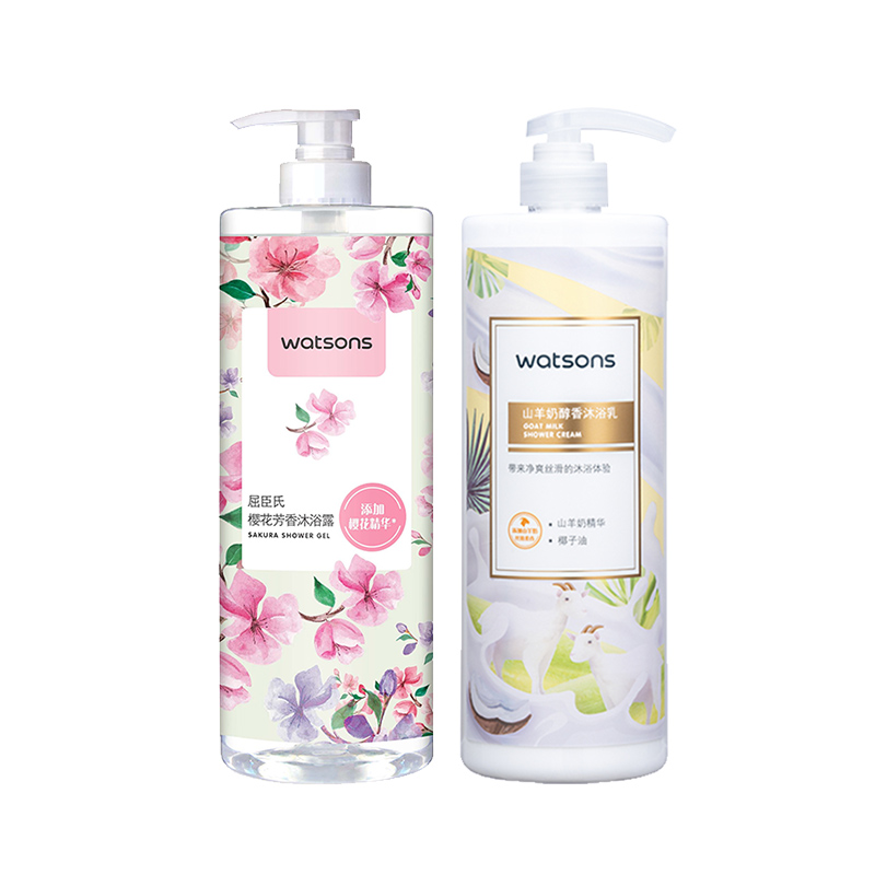 Коллекция ароматов гель для душа 1000ml Watsons