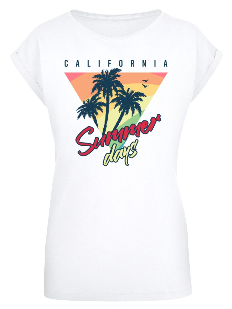 

Рубашка F4NT4STIC California Palmen Retro, белый