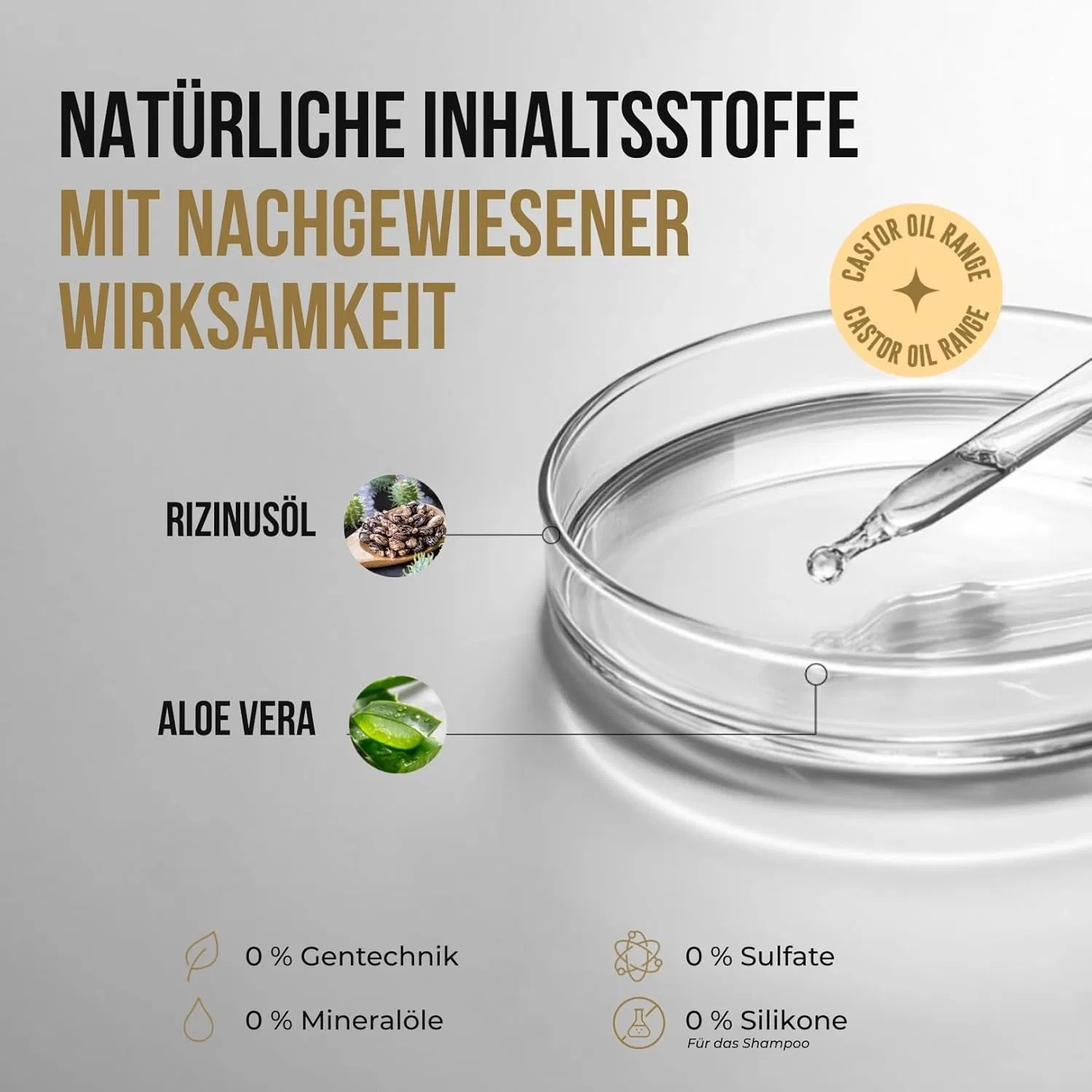 Полный набор Kerargan Anti-Hair Loss: шампунь, кондиционер, маска и сыворотка с касторовым маслом Kerargan — фото 3