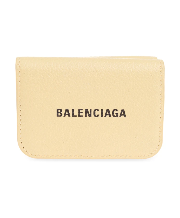 

Кожаный кошелек Balenciaga, желтый