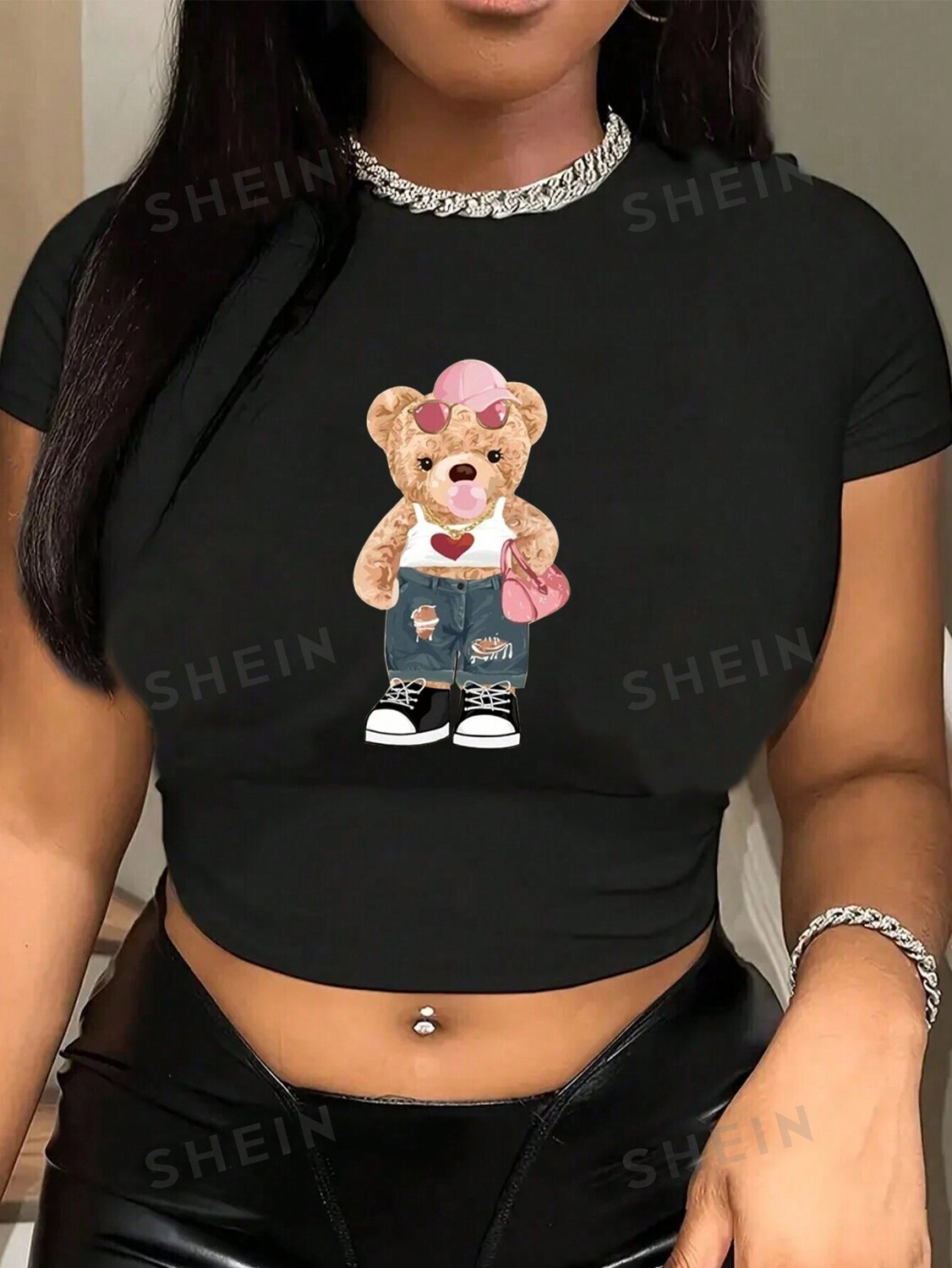 

Футболка женская с коротким рукавом, черный