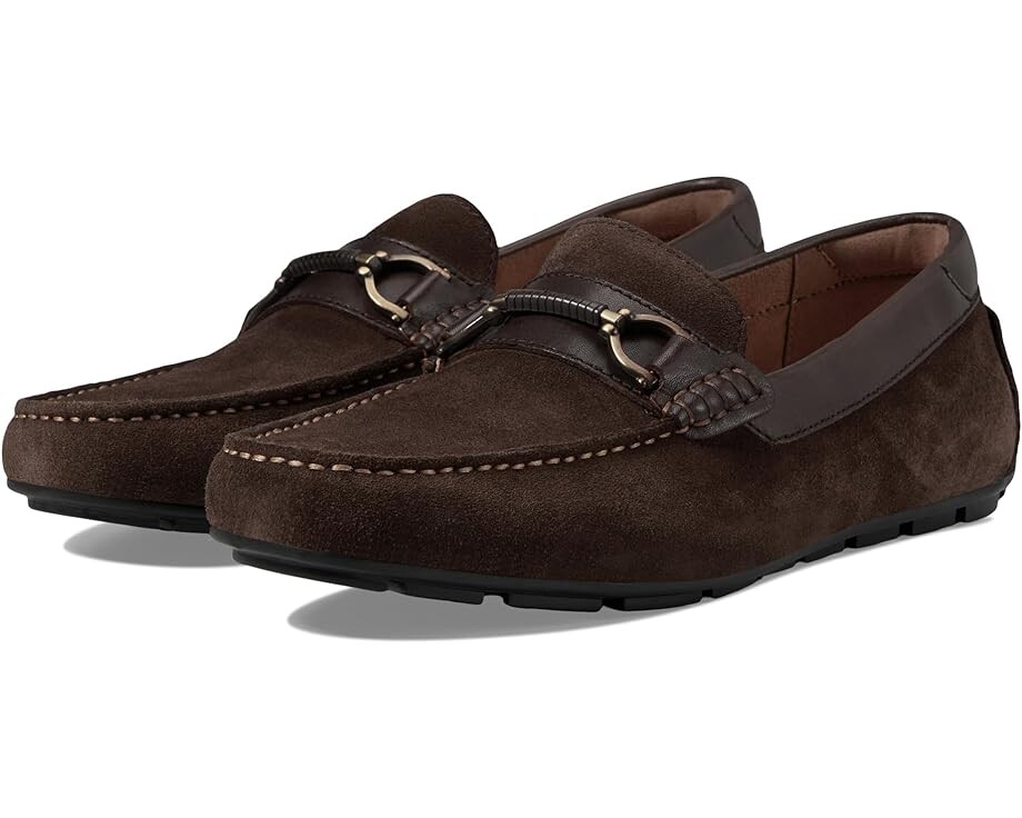 

Лоферы Florsheim Motor Moc Toe Bit Driver, цвет Brown Suede