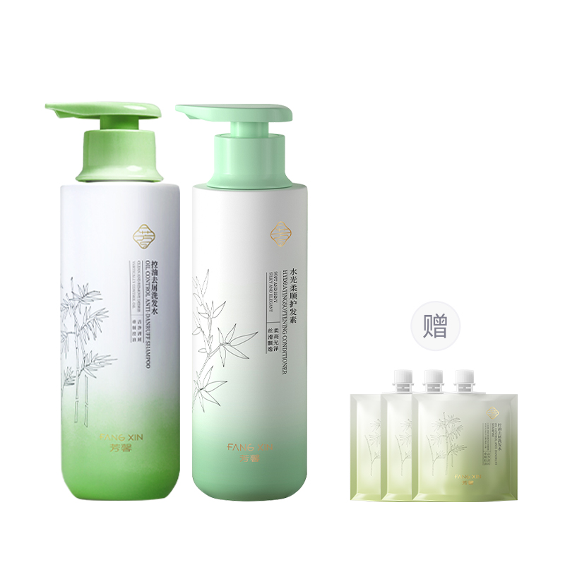 

Шампунь для контроля жирности и устранения перхоти, успокаивающий зуд и освежающий FANGXIN