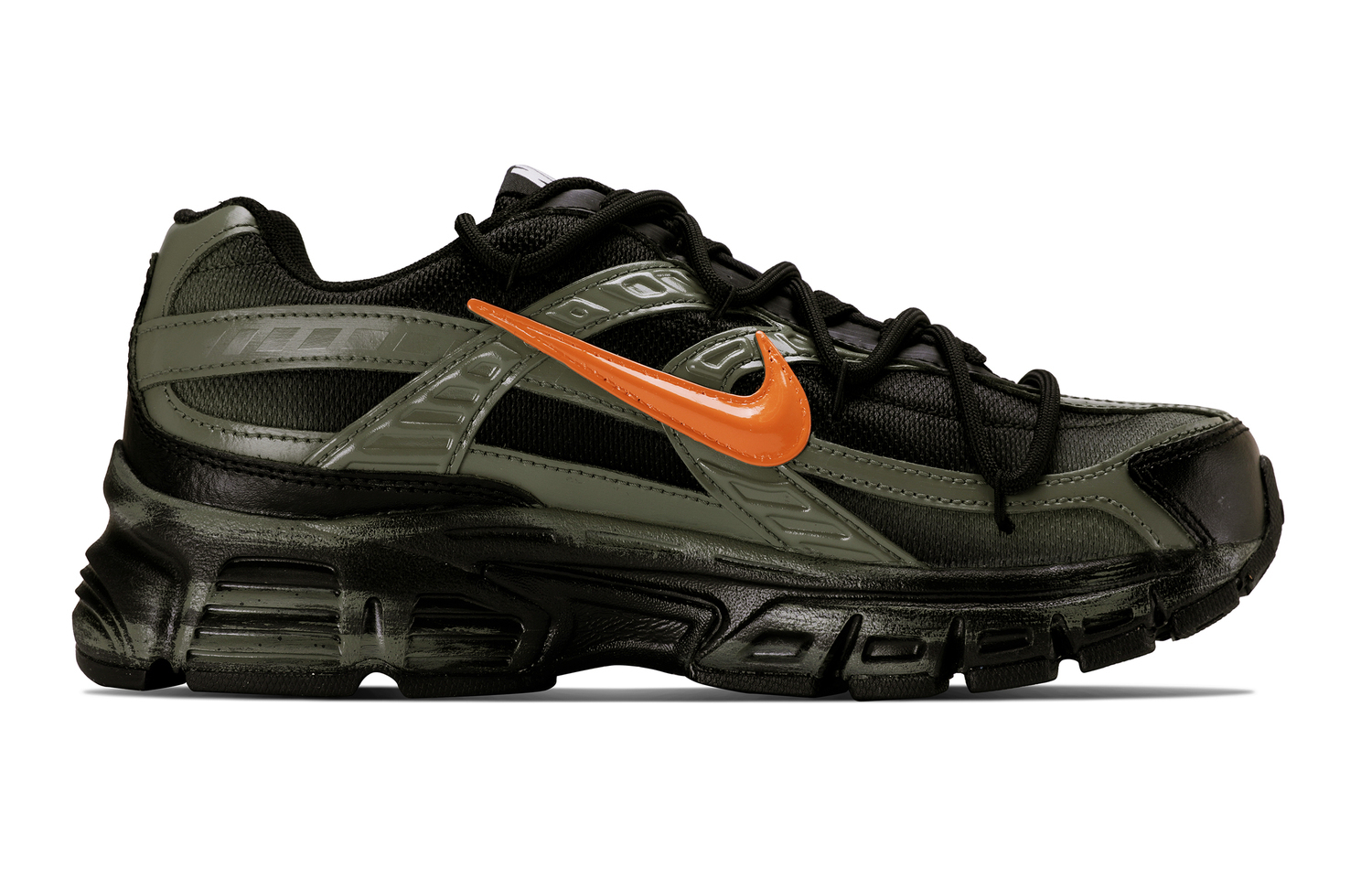 Nike Initiator Abrasion Resistant Slip Resistant Low top Casual City Commute Running Shoes Men's Green — фото 3