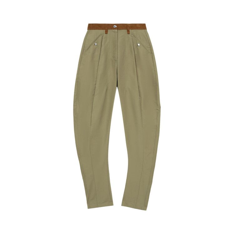 

Брюки Kiko Kostadinov Chasseur Trouser, Olive Green/Honey