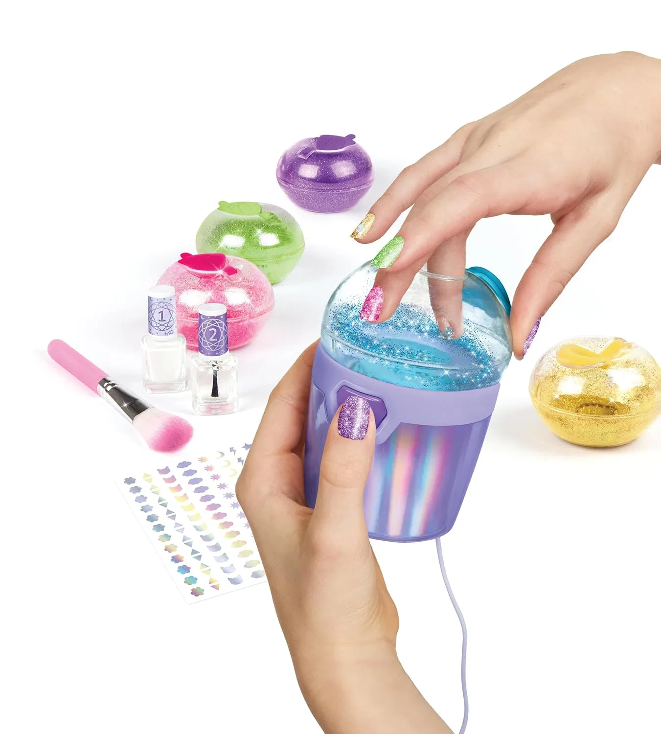 Набор для дизайна ногтей Make It Real Party Nails Glitter Studio Make It Real — фото 4