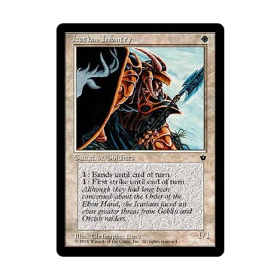 

CCG Икатианская пехота - Вер. 1 (С4), MTG - Fallen Empires
